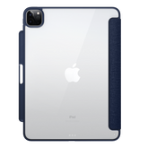 QDOS Muse iPad Folio Case Clear/Blue(for iPad Air 11" )